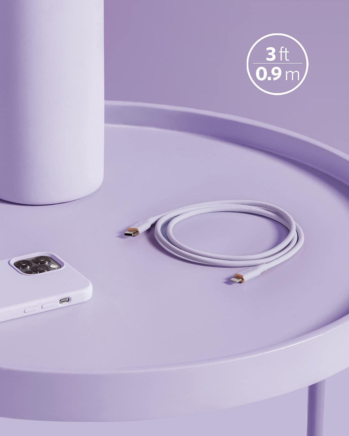 641 USB-C to Lightning Cable (Flow, Silicone) Y6