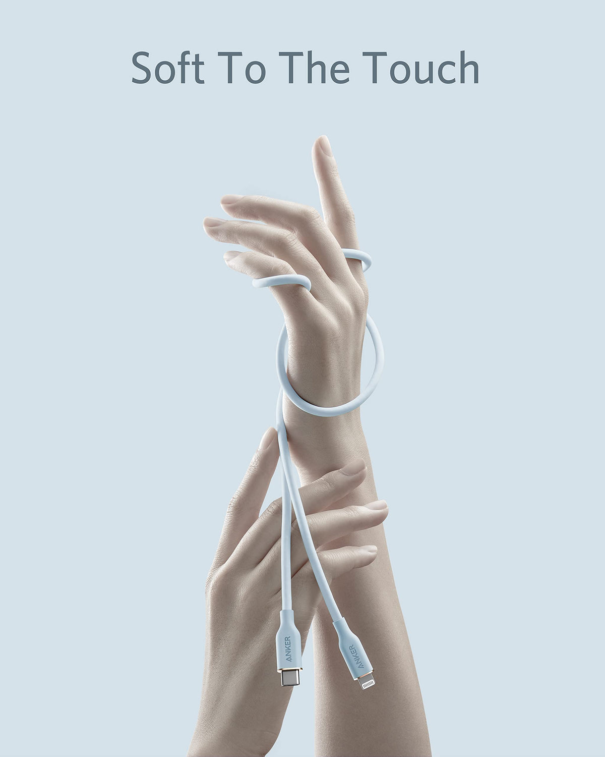 Refurbished 641 USB-C to Lightning Cable (Flow, Silicone) A2
