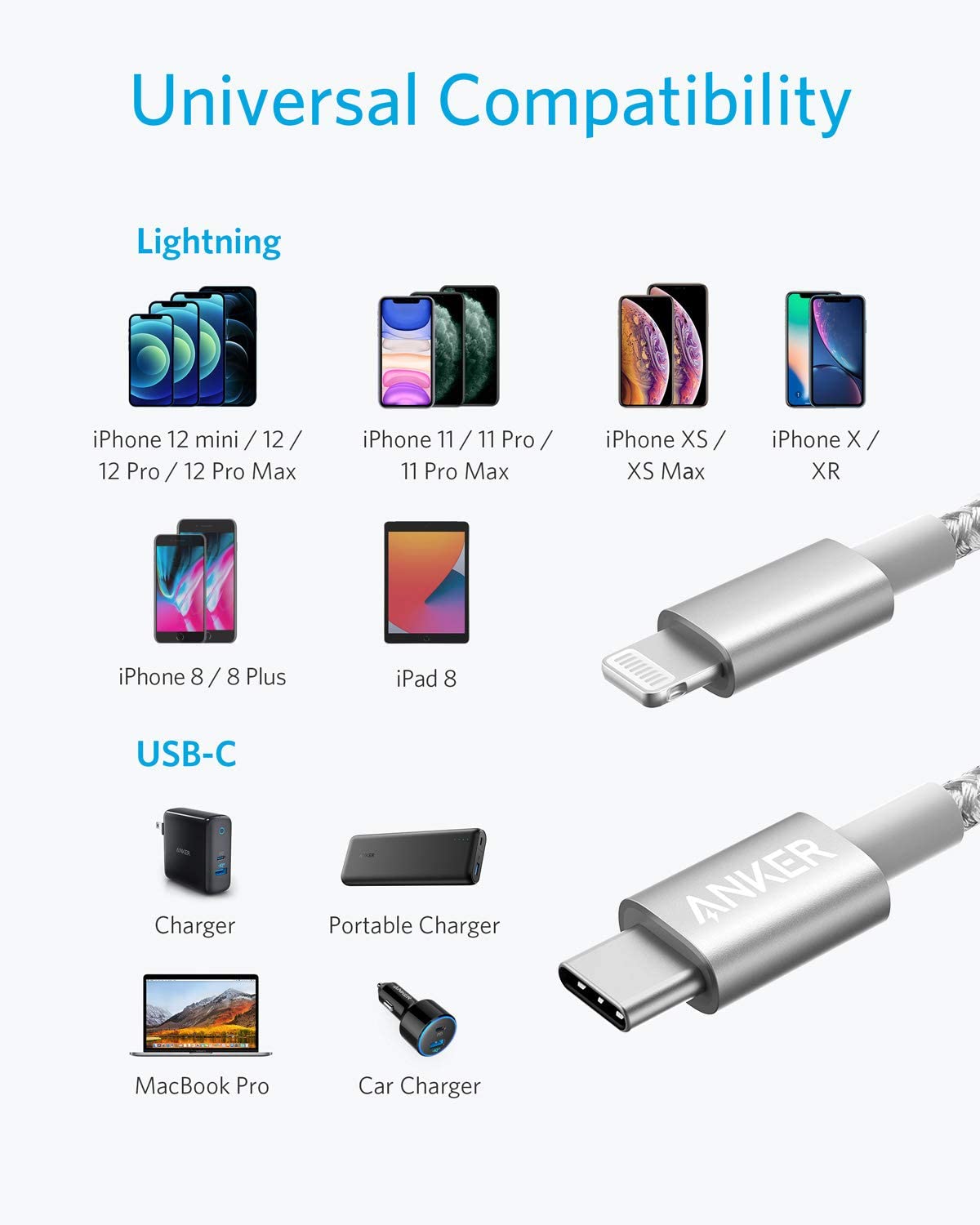 331 USB-C to Lightning Cable E0