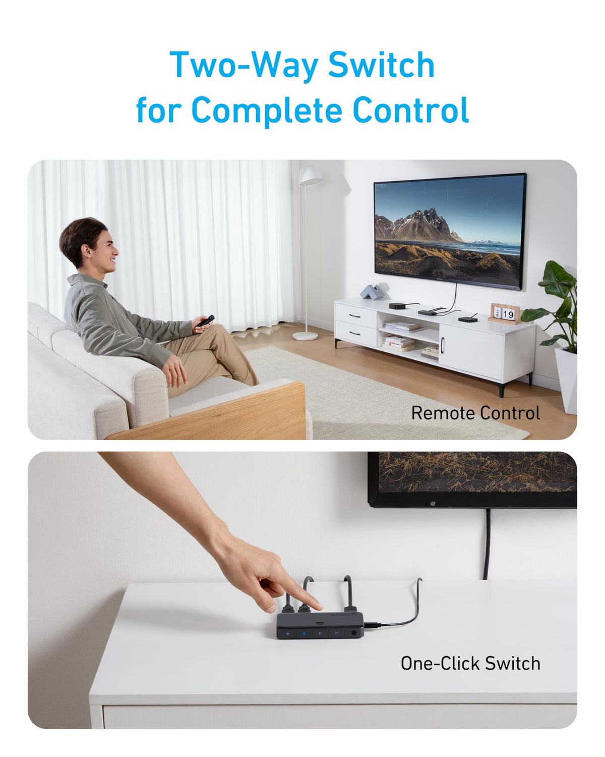 HDMI Switch (4 in 1 Out, 4K HDMI) I9