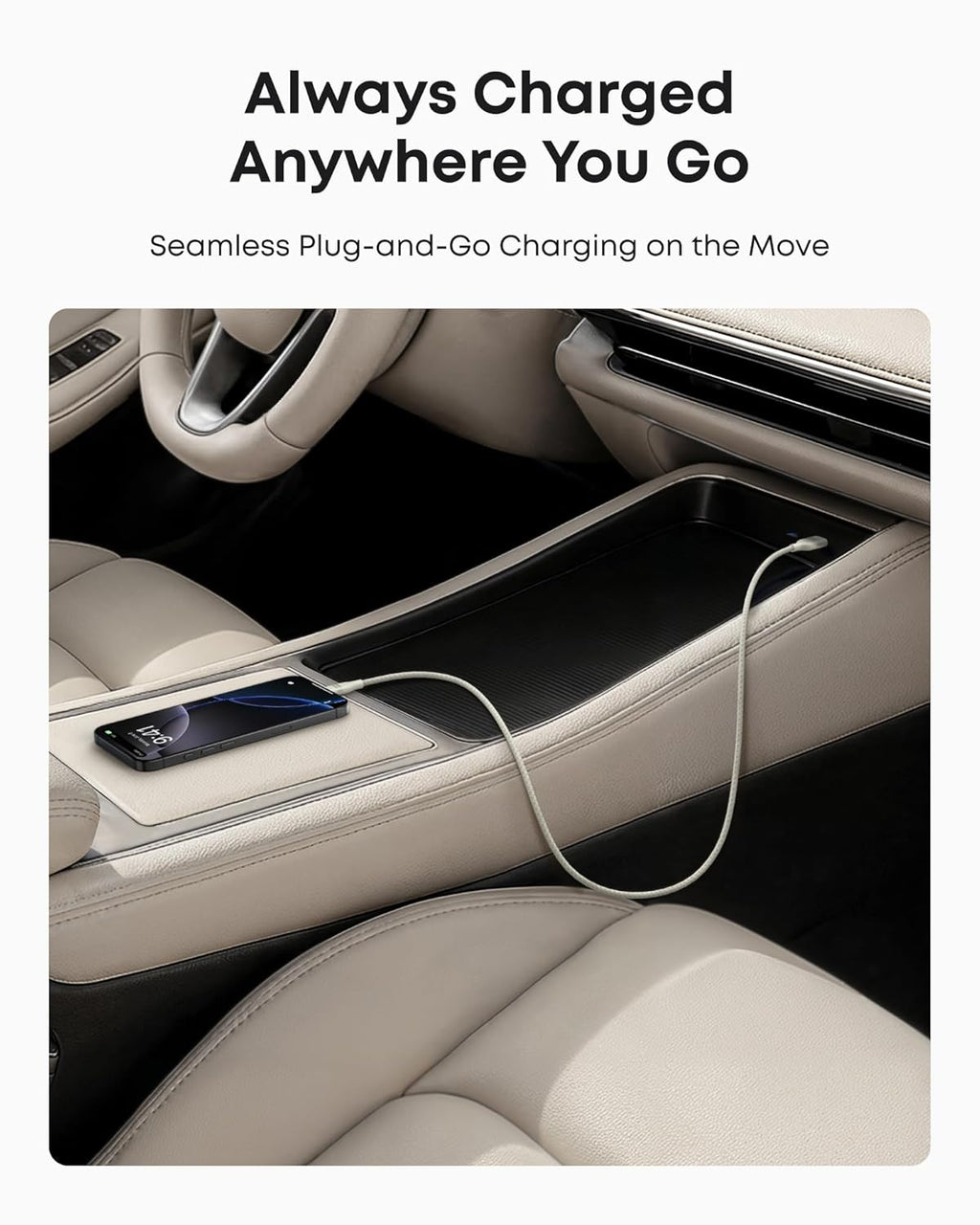 USB-A to USB-C Cable (3 ft, Upcycled-Braided)（2-Pack） X3