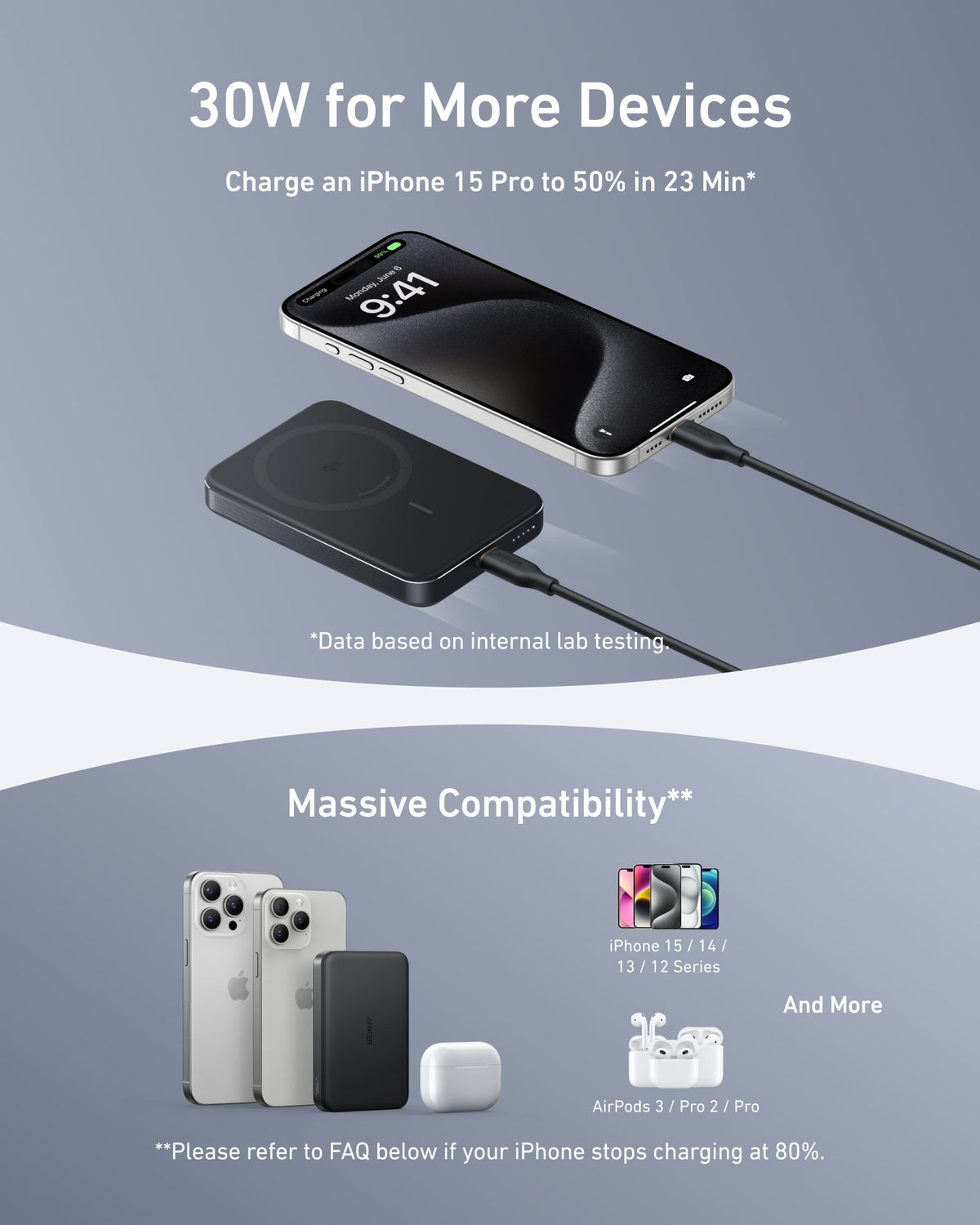MagGo Power Bank (10K, Slim) | Customizable Z1