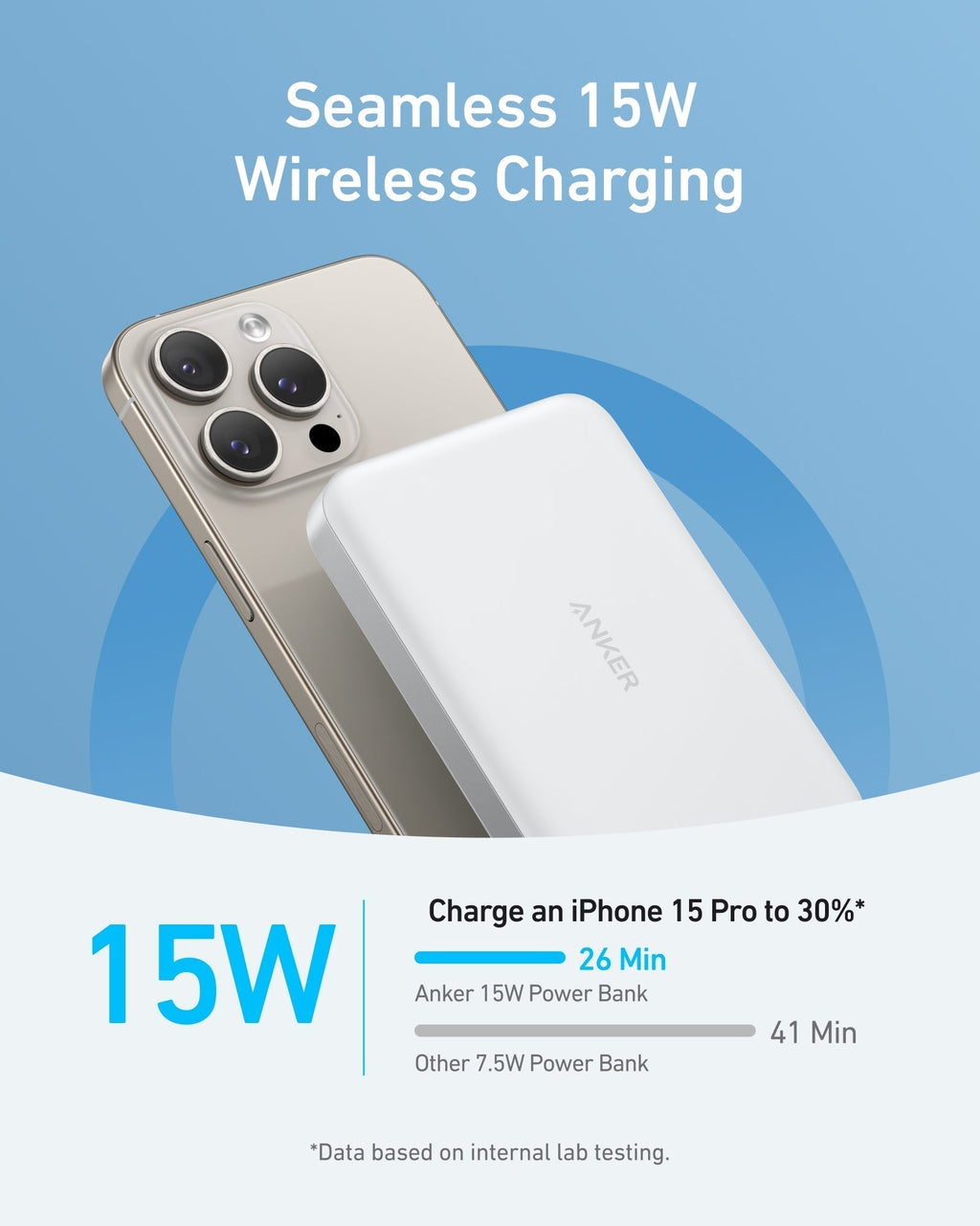 MagGo Power Bank (10K, Slim) | Customizable Z1