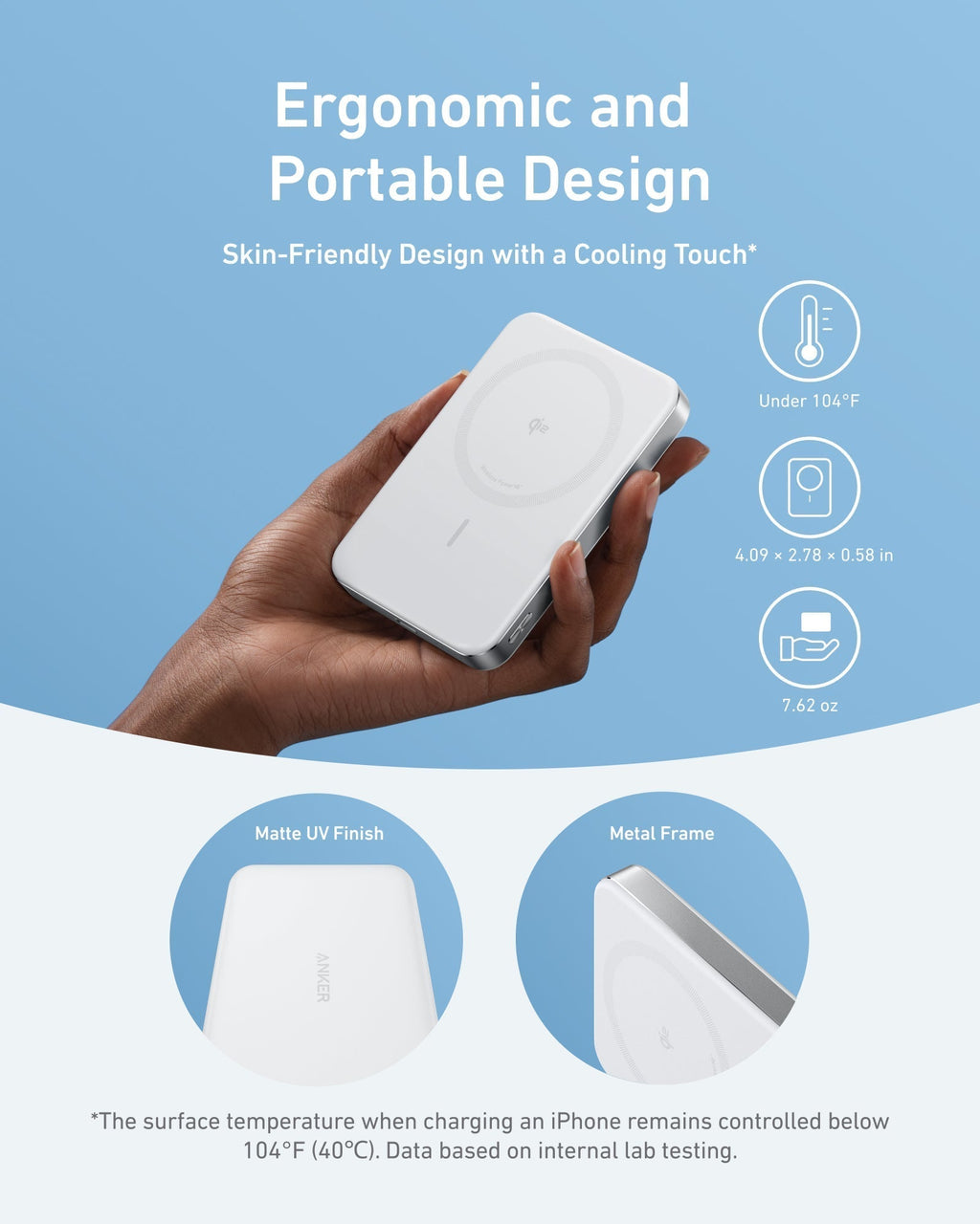 MagGo Power Bank (10K, Slim) H8