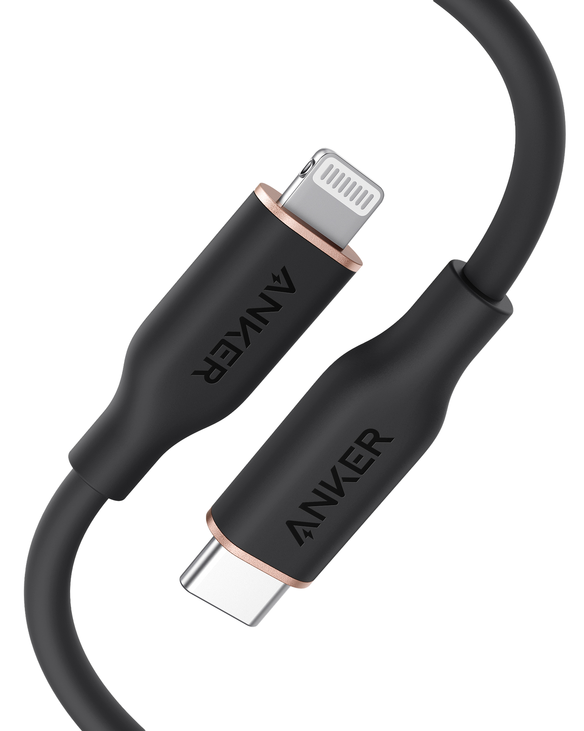 641 USB-C to Lightning Cable (Flow, 3 ft Silicone) Q6