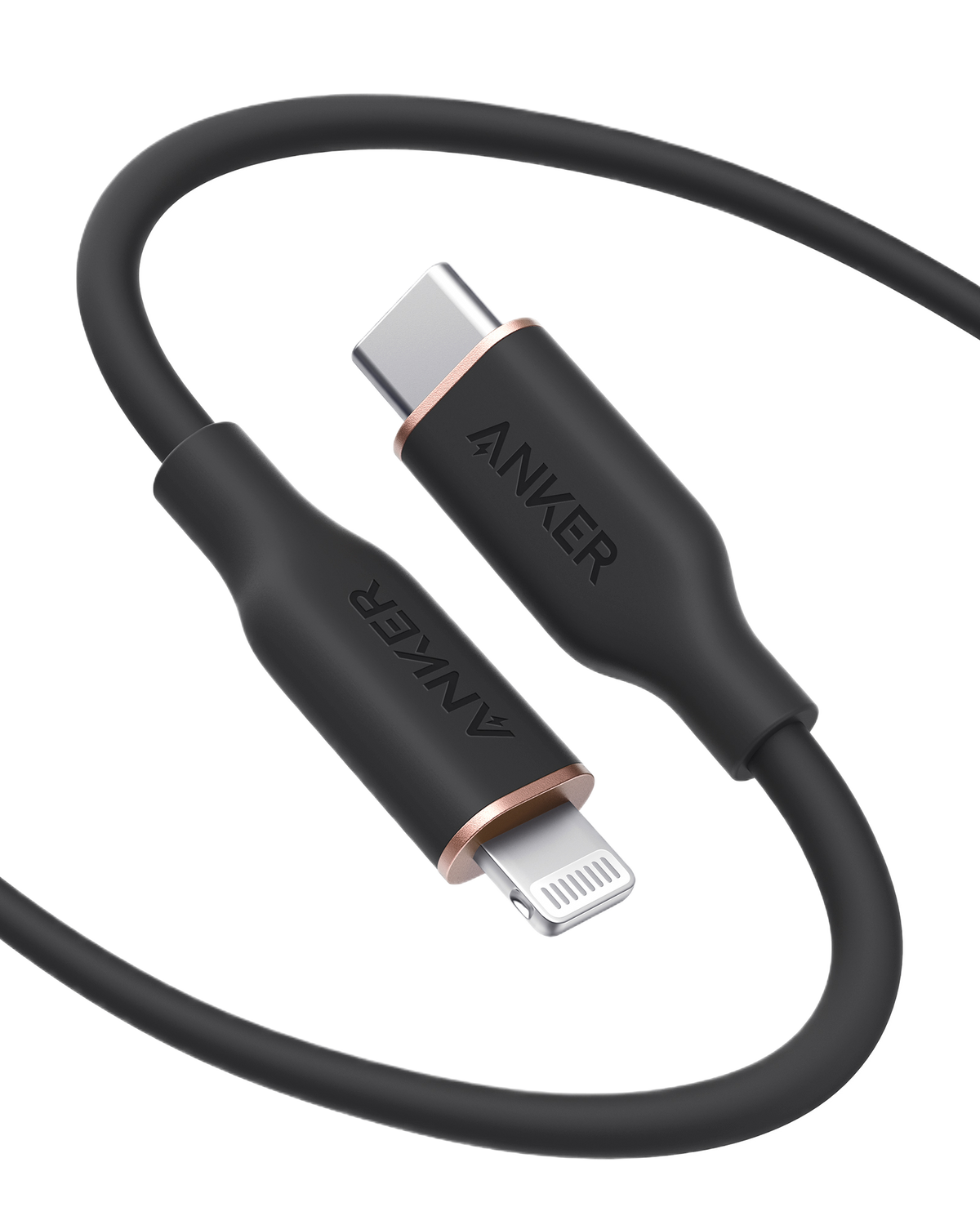 641 USB-C to Lightning Cable (Flow, 3 ft Silicone) Q6