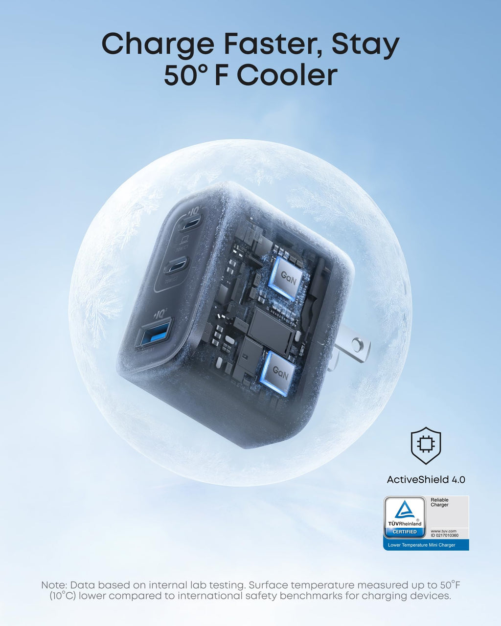 Nano Charger (70W, 3 Ports) J5