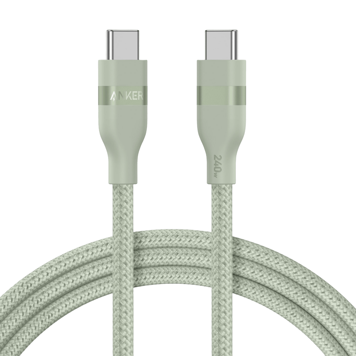 USB-C to USB-C Cable (3 ft / 6 ft, 240W, Upcycled-Braided) E6