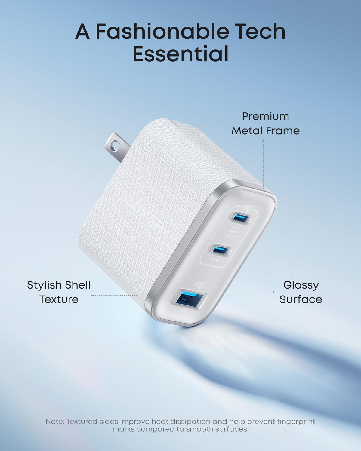 Nano Charger (70W, 3 Ports) J5